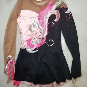 Figure skating dance acro rhythm gymnast dress